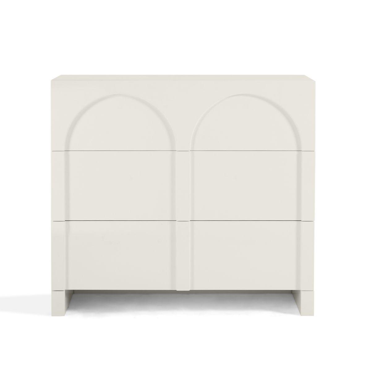 Dome White Sideboard