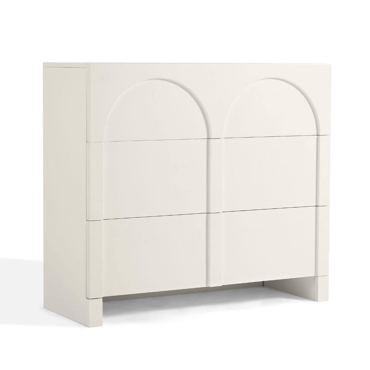 Dome White Sideboard