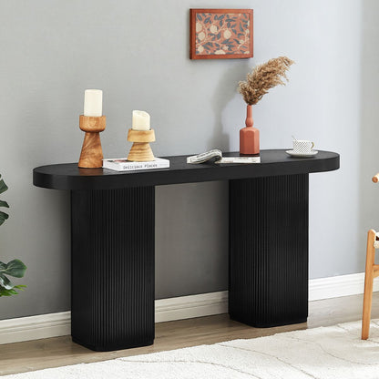 Tate Console Table - Black