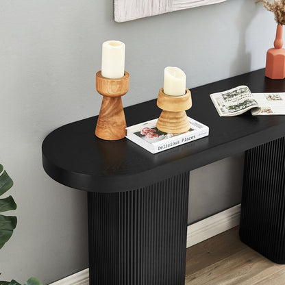 Tate Console Table - Black