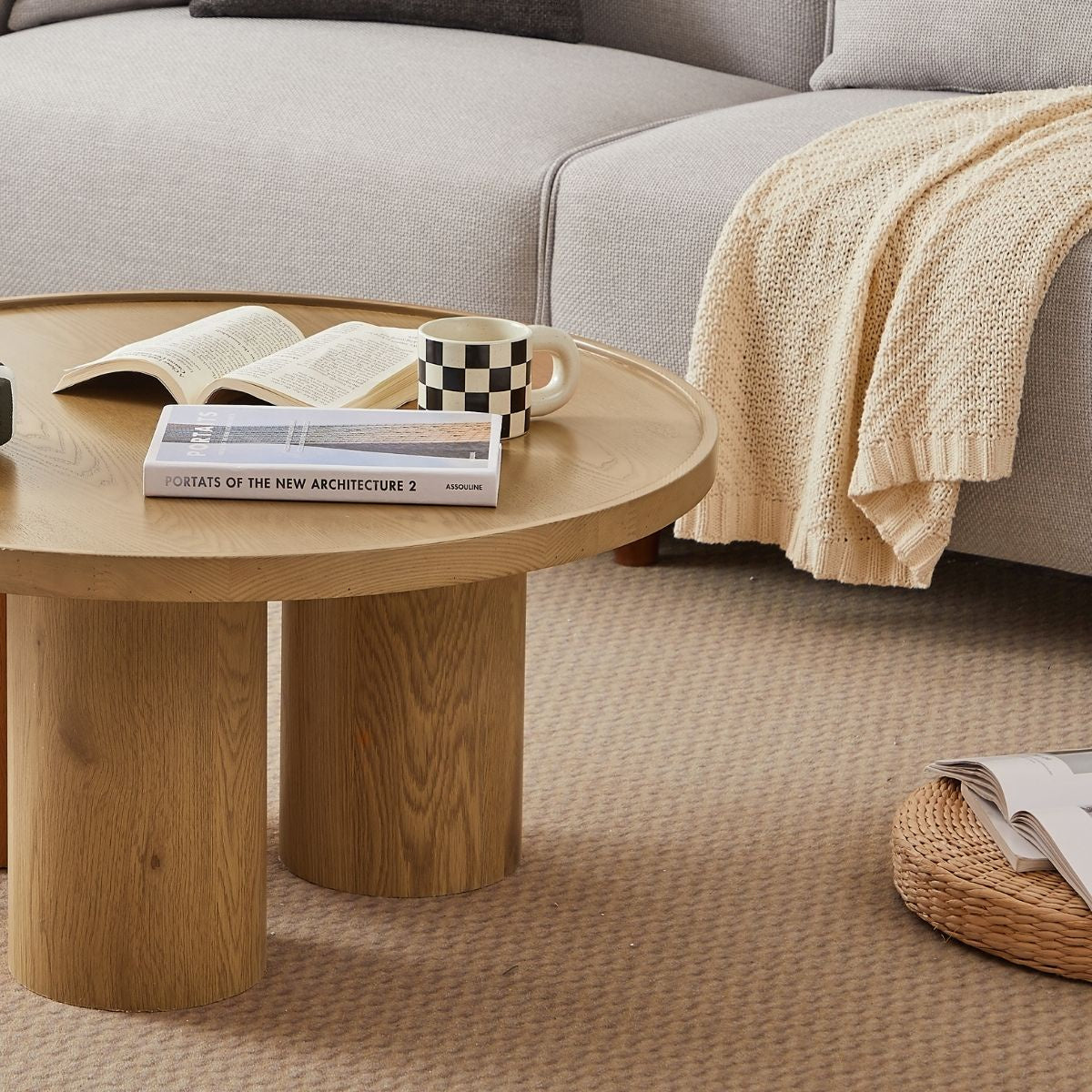 Tanner Natural Wooden Coffee Table