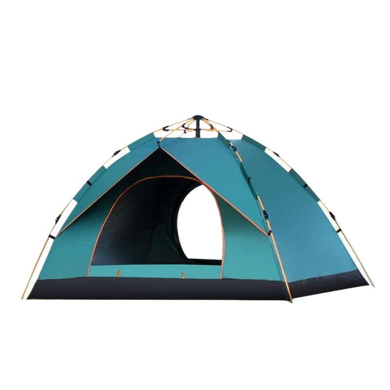 Single layer tent, 3-4 people: 210 * 200 * 135cm