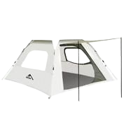 Four-sided tent with a straight door - Large size (240x240x155cm), inviting and roomy for outdoor excursions