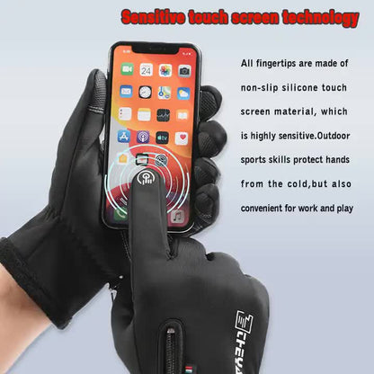 Touchscreen Winter Gloves | Waterproof, Windproof Thermal Gloves for Men Q9063  M size