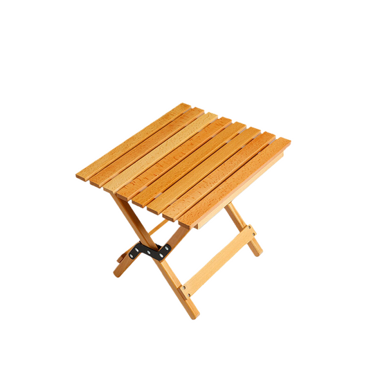 Outdoor double table - log color