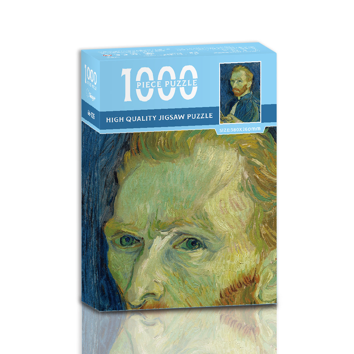 1000-Piece High-Quality Jigsaw Puzzle - Self-portrait of Vincent van Gogh