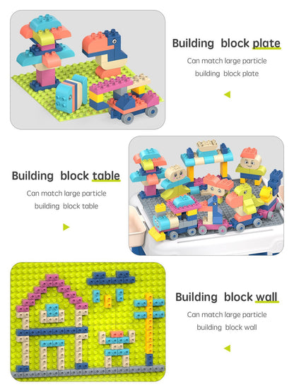 B1-TPE Soft Blocks Set - 77 Pieces Building Toy, Safe and Durable, for Children 3+ Years