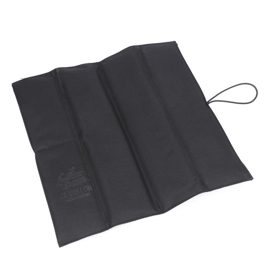 4 PCS Black Portable Waterproof Outdoor Picnic Mat, Moisture-Proof Thermal Seat Pad, Foldable and Lightweight Travel Cushion