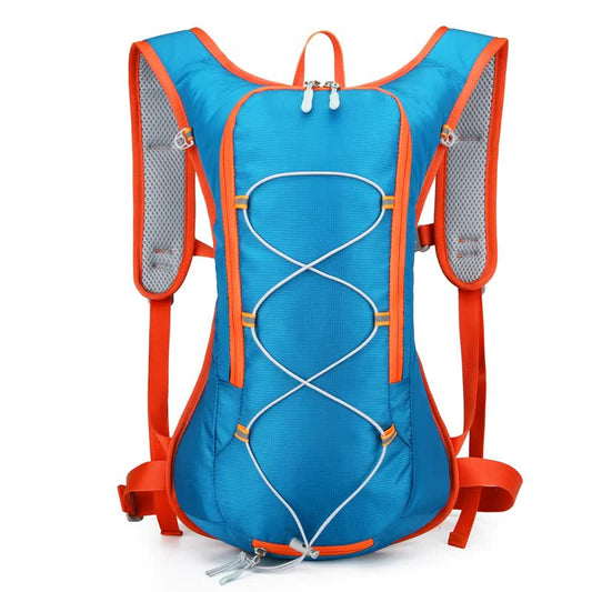 Blue Outdoor Sports Hydration Backpack for Running, Hiking, and Cycling - Lightweight and Waterproof