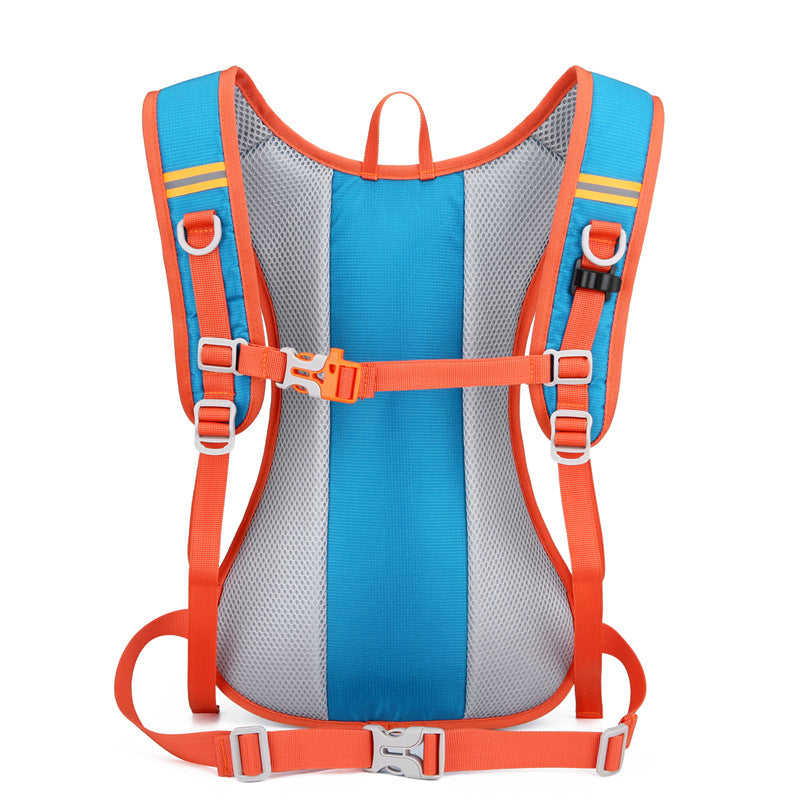 Blue Outdoor Sports Hydration Backpack for Running, Hiking, and Cycling - Lightweight and Waterproof