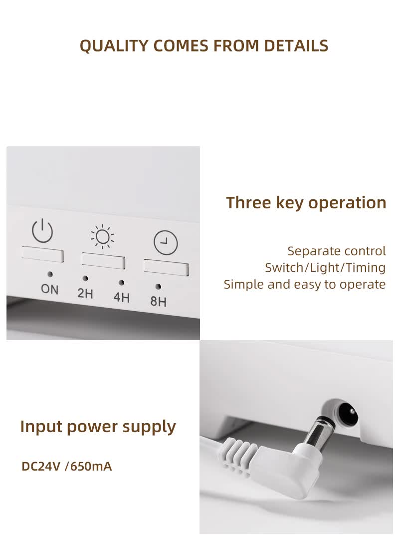 Black 300ml Ultrasonic Aroma Diffuser with Cracked Light Design - Cool Mist Humidifier for Home and Office