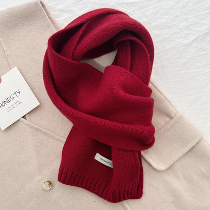 D2A60019-4 Luxurious 100% Wool Scarf for Women and Men - Soft, Warm, and Stylish