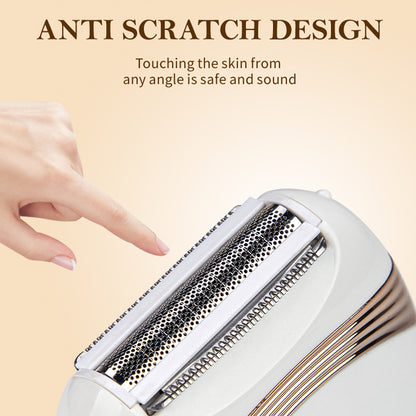 Rechargeable Women's Electric Razor - Mini Size, Perfect for Travel