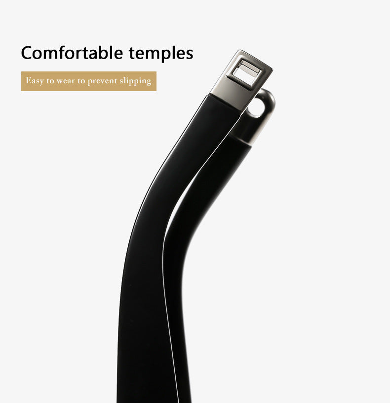 Gray piece with colored frame 2-pcs Retro Rectangular Sunglasses for Women & Men