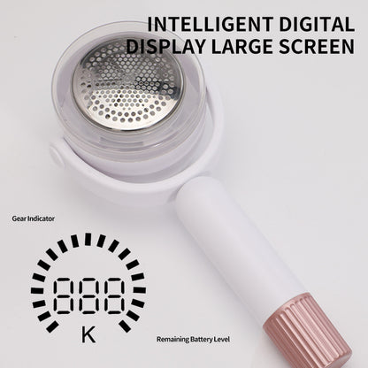 2-in-1 Fabric Shaver & Sticky Roller - USB Rechargeable Lint Remover