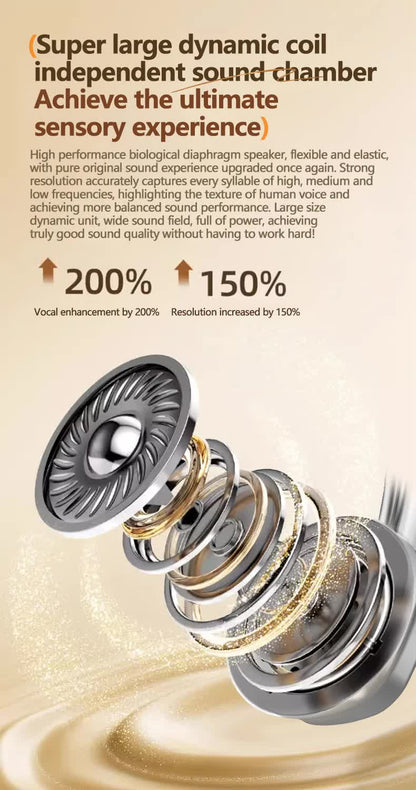 Silver And Brown Compact Retro Headphones - Wireless Bluetooth, Deep Bass, Immersive Sound