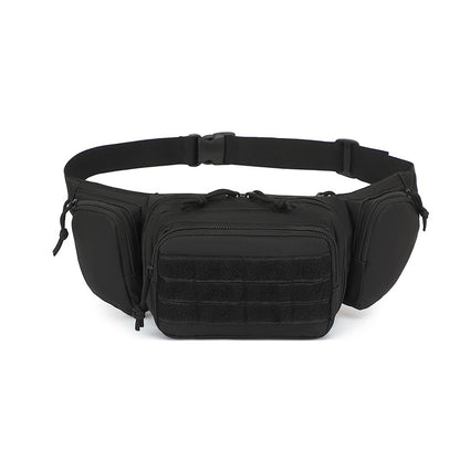 Tactical Waist Pack & Concealed Carry Bag - Multi-Pocket Fanny Pack with Adjustable Strap(black)