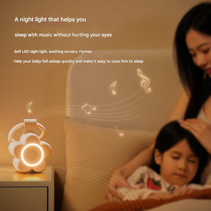 Portable White Noise Sleep Aid & Night Light - Soothing Sounds(Beige)