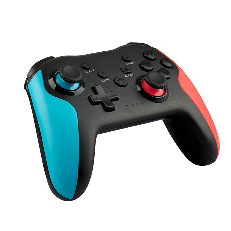Wireless Bluetooth 4.0 Pro Gaming Controller - Multi-Platform Compatibility, 6-Axis Gyro, Turbo Function(Black, blue, red)