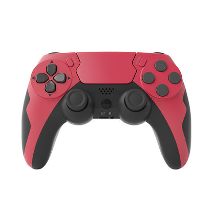 Wireless Gaming Controller - Bluetooth 4.0, Double Motor Vibration, Sensitive Touchpad & 8H Playtime(Wine red)