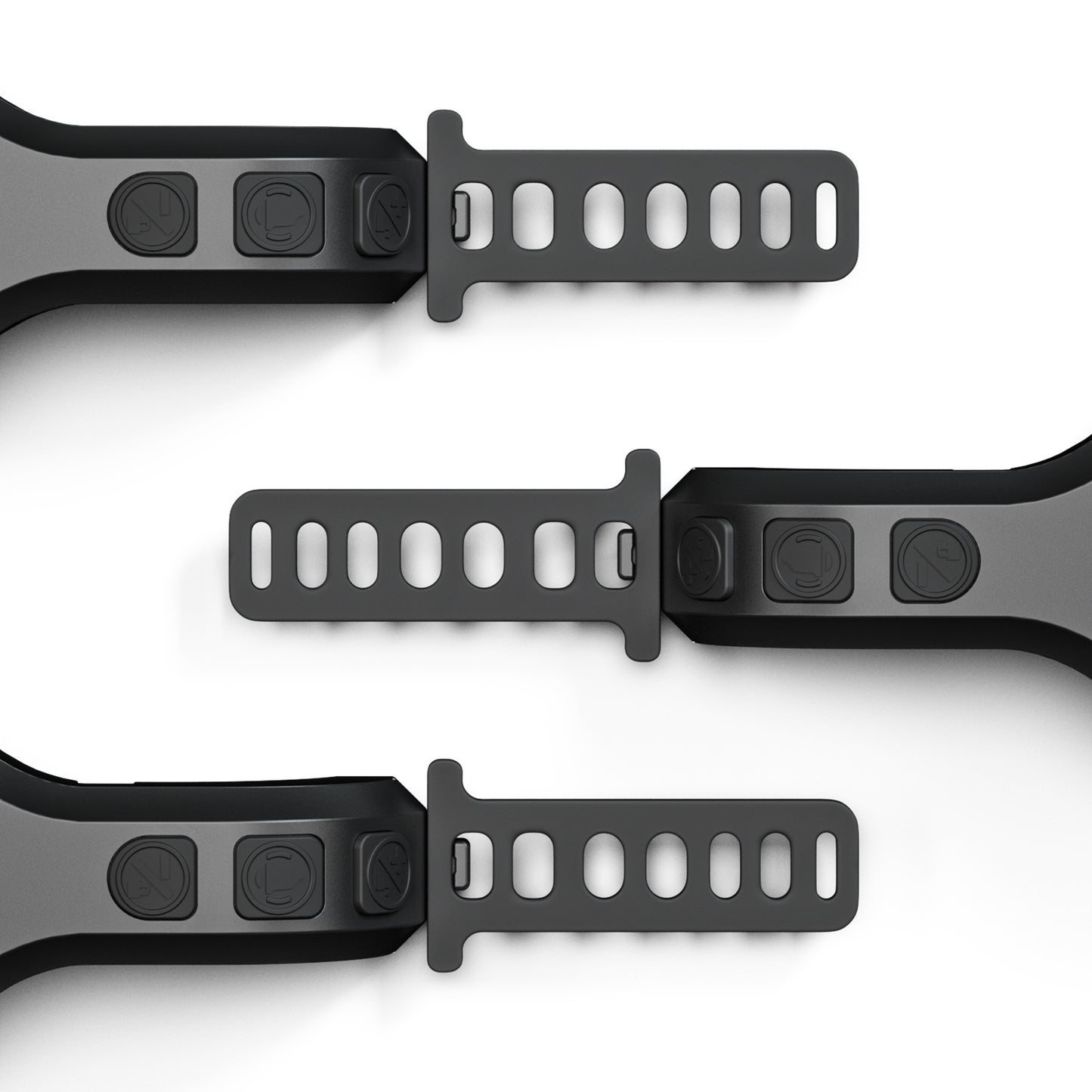 Black Style A Ultra-Loud Electric Bike Horn - 130dB USB Rechargeable, IPX6 Waterproof, Easy Mount Bicycle Safety Bell