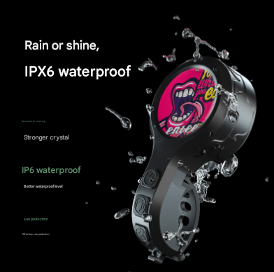 Black Style D Ultra-Loud Electric Bike Horn - 130dB USB Rechargeable, IPX6 Waterproof, Easy Mount Bicycle Safety Bell