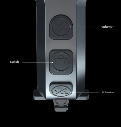 Black Style D Ultra-Loud Electric Bike Horn - 130dB USB Rechargeable, IPX6 Waterproof, Easy Mount Bicycle Safety Bell