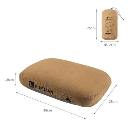 Green Reversible Memory Foam Travel Pillow - All-Season Comfort Neck Support for Deep Sleep & Portability