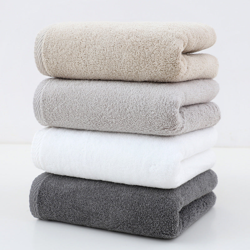 Color Mixing Plush Cotton Hand Towel Set (4-Pack) - Ultra Soft, Absorbent & Quick-Drying Face Towels for Bathroom
