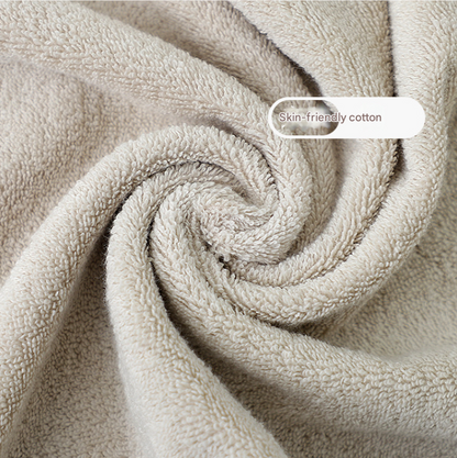 Color Mixing Plush Cotton Hand Towel Set (4-Pack) - Ultra Soft, Absorbent & Quick-Drying Face Towels for Bathroom