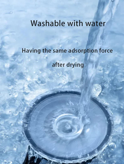 Red and Black Universal Car Phone Mount Holder - 360° Rotation with Upgraded Suction Cup for Dashboard & Windscreen