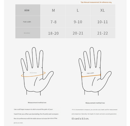 M Black Hard Knuckle Tactical Gloves - Full-Finger Protective Gear for Motorcycle, Cycling & Outdoor Sports