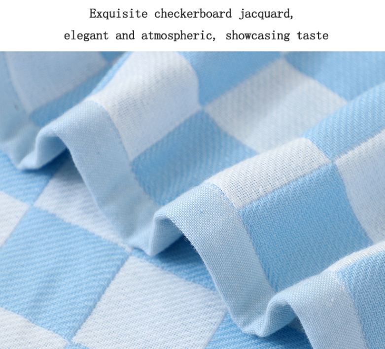 Light Green Ultra-Soft 100% Cotton Gauze 6-Piece Towel Set | Absorbent & Quick-Dry Bath Towel