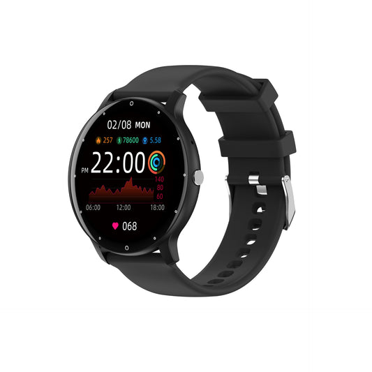Feature-Rich Smartwatch: 1.28 HD Display  Bluetooth Calling Extensive Sports Tracking (black)"