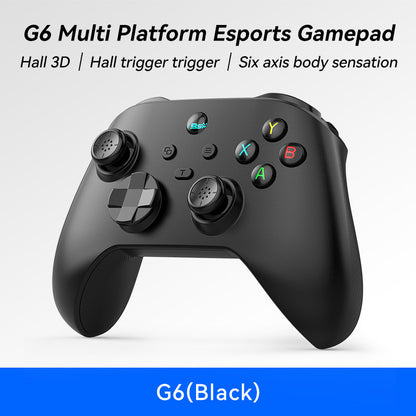 G6 Pro Wireless Gaming Controller - Hall Joysticks & Triggers, Multi-Platform, Six-Axis Gyro, Turbo & Macro(black)