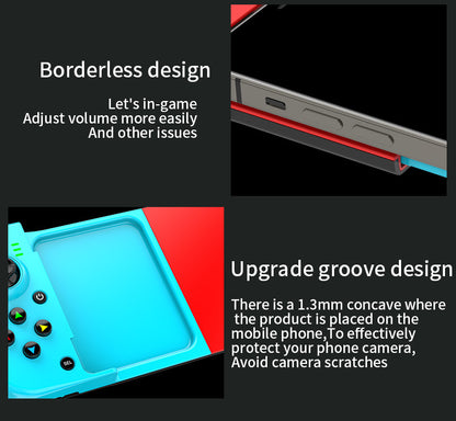 Portable Telescopic Mobile Game Controller - Bluetooth 5.0, iOS/Android/PC Compatible, 400mAh Battery(green)