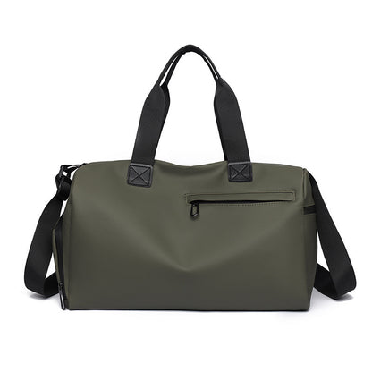 Large Capacity Travel Duffel Bag with Shoe Compartment & Wet Pocket - Multi-Purpose Gym & Weekend Bag(Green)