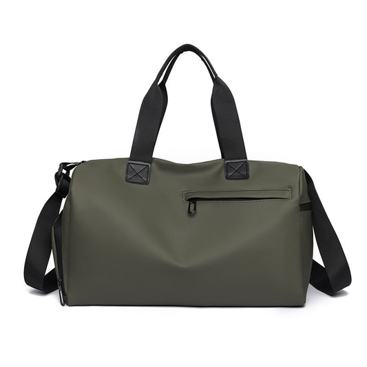 Large Capacity Travel Duffel Bag with Shoe Compartment & Wet Pocket - Multi-Purpose Gym & Weekend Bag(Green)