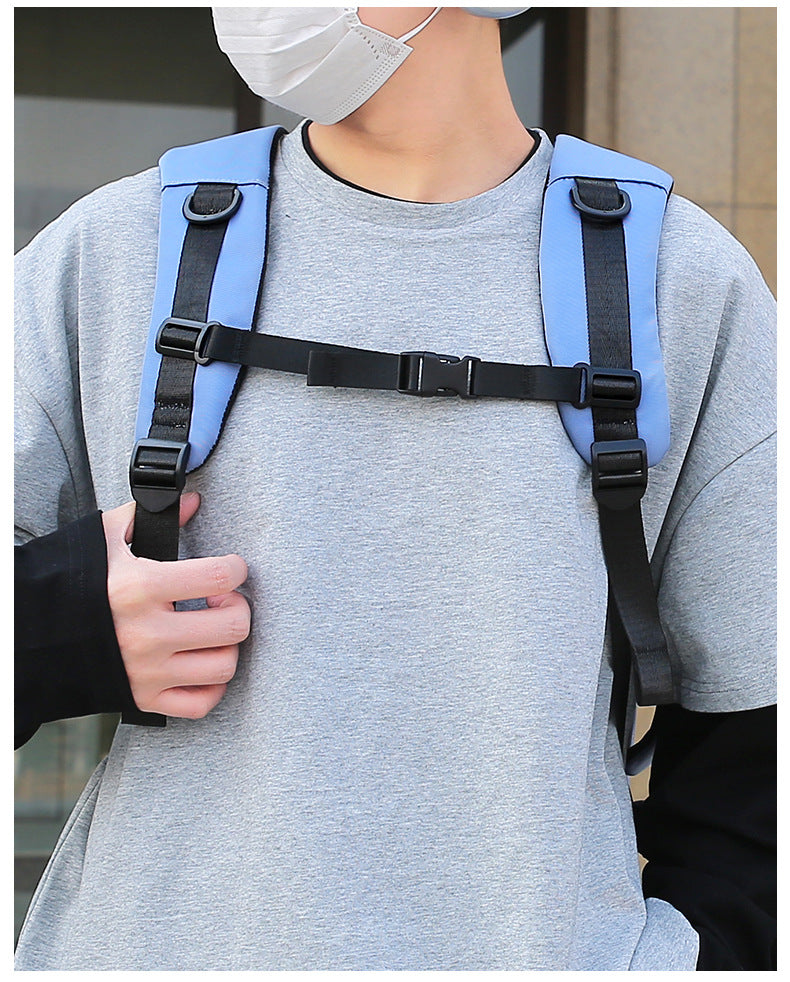 Large Capacity Convertible Travel Backpack - 16" Laptop Compartment, Shoe Pouch & USB Port(black)