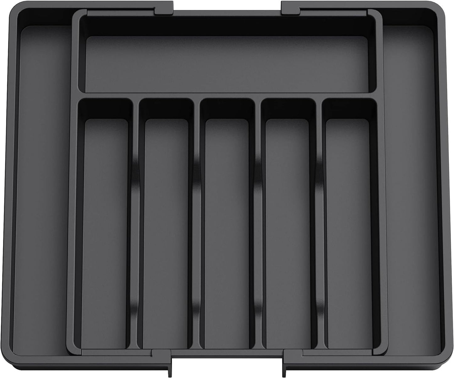 Black Adjustable Cutlery Tray (33-57cm)