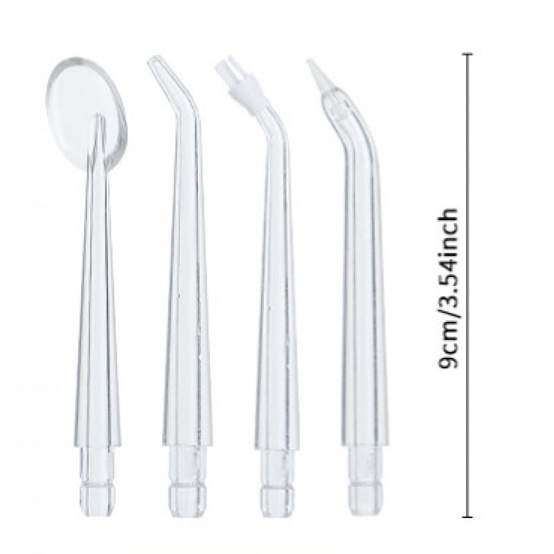 Green Cordless Water Flosser, USB Rechargeable with 4 Tips