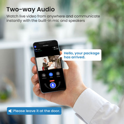 M50 Black 1080P Wireless Video Doorbell Camera with USB Chime Smart WiFi Security System 2-Way Audio Night Vision Motion Detection IP65 Waterproof