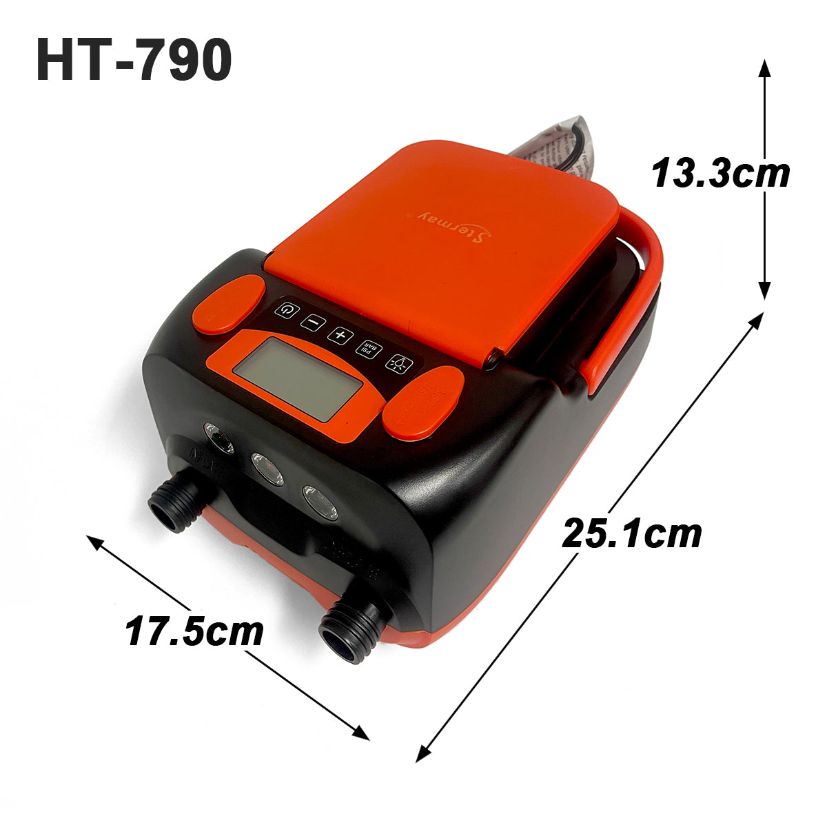 Electric & Battery Powered  HT-790 High Pressure SUP Electric Air Pump 12V DC Paddle Board 16/20PSI Auto-Off