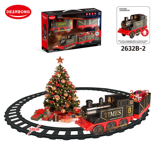 Electric Christmas Classic Train Toy Kids Set Railway Music With 16pcs Tracks AU STOCK