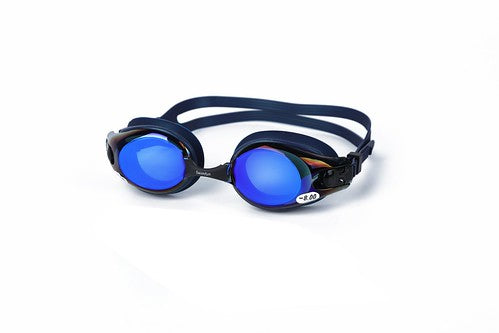 Mirrored prescription swimming goggles -3.5