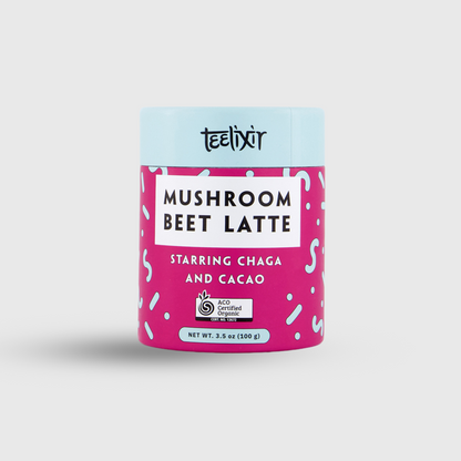 Teelixir Organic Mushroom Beet Latte 100g