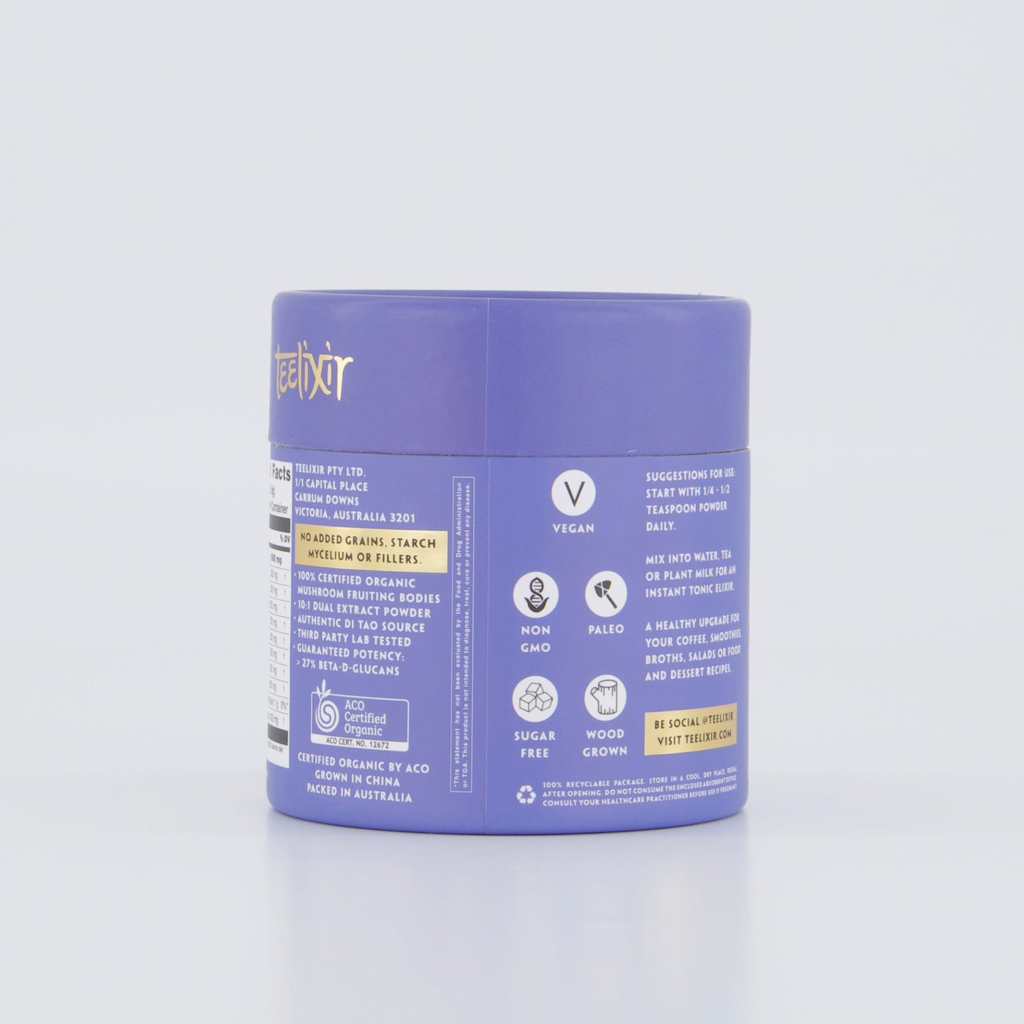 Teelixir Organic Mushroom Immunity 50g