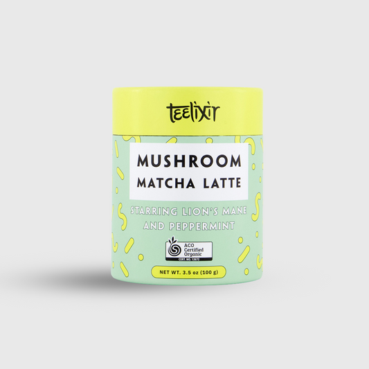 Teelixir Organic Mushroom Matcha Latte 100g