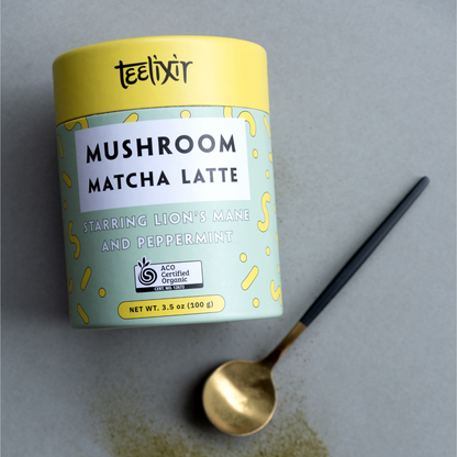 Teelixir Organic Mushroom Matcha Latte 100g