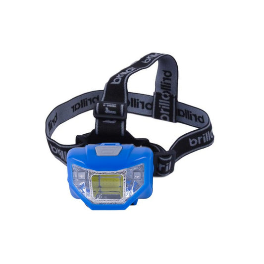 5 Mode Headlamp with COB LED Technology-Blue/Black - Black